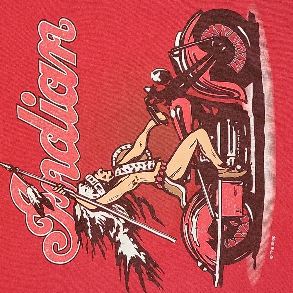 Indian Motorcycle Vintage TShirt. Size Medium. Excellent Graphics. - Picture 3 of 15